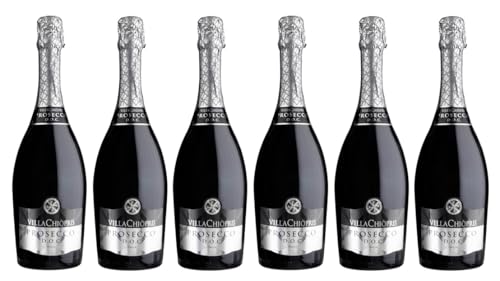 6x 0,75l - Villa Chiòpris - Prosecco Spumante extra dry - Prosecco D.O.P. - Friaul - Italien - Schaumwein extra dry von Villa Chiòpris