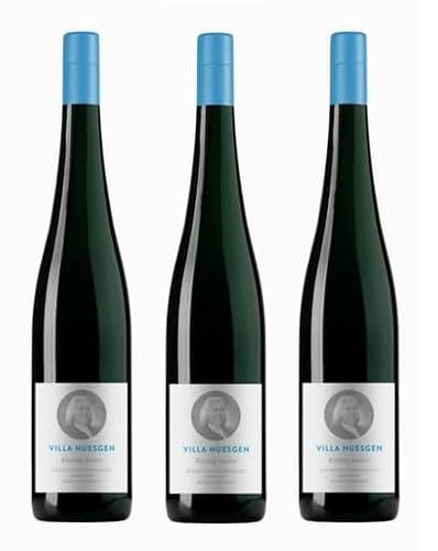 3x 0,5l - 2023er - Villa Huesgen - Enkircher Zeppwingert - Riesling Auslese - Prädikatswein Mosel - Deutschland - Weißwein süß von Villa Huesgen