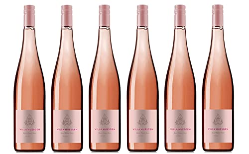 6x 0,75l - 2023er - Villa Huesgen - Pinot Noir Rosé - Qualitätswein Mosel - Deutschland - Rosé-Wein trocken von Villa Huesgen