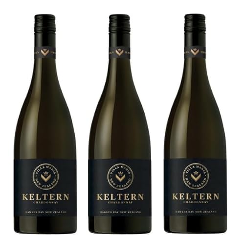 3x 0,75l - 2021er - Villa Maria - Keltern - Chardonnay - Hawke's Bay - Neuseeland - Weißwein trocken von Villa Maria