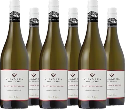 Villa Maria 6er Vorteilspaket Private Bin Sauvignon Blanc 2022 (6 x 0.75 l) von Villa Maria