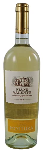 Villa Mottura Fiano Salento IGT 2020 von Mottura (1 x 0,75l), trockener Weisswein aus Apulien von Villa Mottura