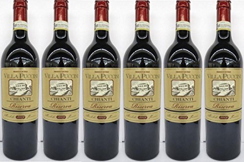 6 x VILLA PUCCINI CHIANTI RISERVA ITALIEN 12,5% 0,75L Incl. Goodie von Flensburger Handel von Villa Puccini