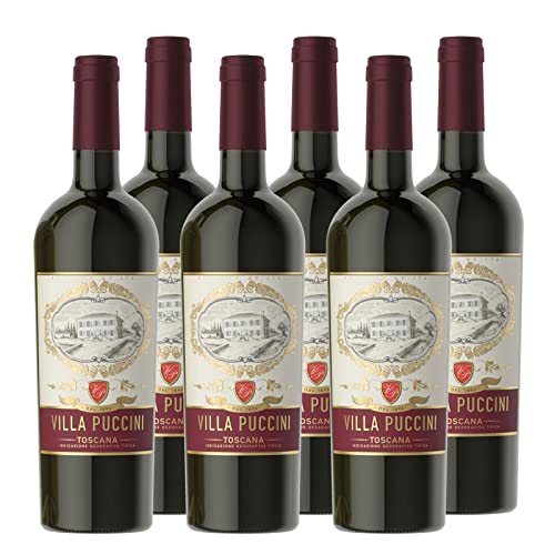 Toscana Rosso IGT "Villa Puccini" Rotwein Toskana trocken (6 x 0.75l) von Villa Puccini