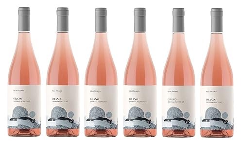 6x 0,75l - 2023er - Villa Raiano - Orano - Rosato - Campania I.G.P. - Kampanien - Italien - Rosé-Wein trocken von Villa Raiano