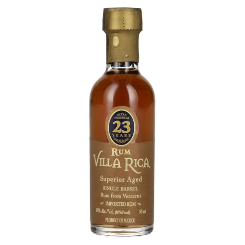 Villa Rica Single Barrel Ultra Premium 23 Years Old Superior Aged Rum 40% Vol. 0,05l von Villa Rica