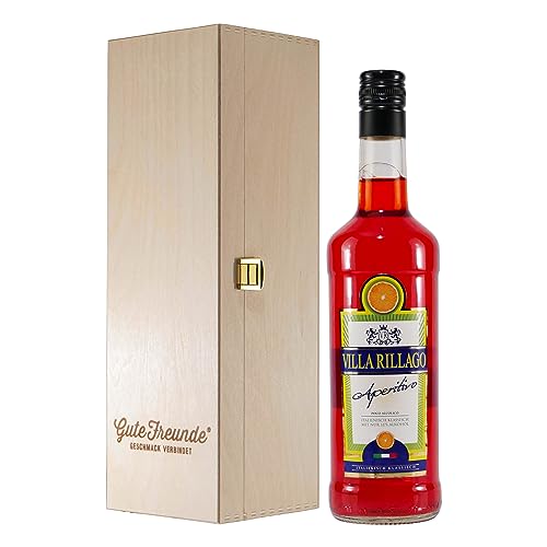 Villa Rillago Aperitivo mit Geschenk-Holzkiste von Villa Rillago