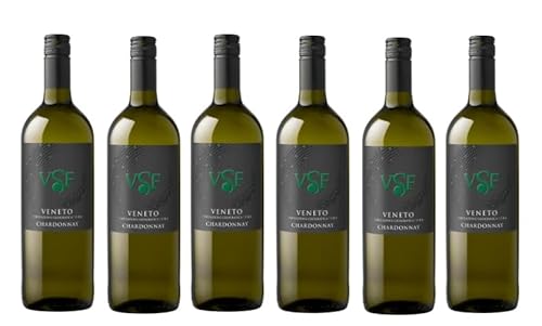 6x 1,0l - Villa Santa Flavia - Chardonnay - LITER - Veneto I.G.P. - Italien - Weißwein trocken von Villa Santa Flavia