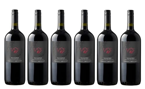 6x 1,5l - Villa Santa Flavia - Cabernet Sauvignon - MAGNUM - Veneto I.G.P. - Italien - Rotwein trocken von Villa Santa Flavia