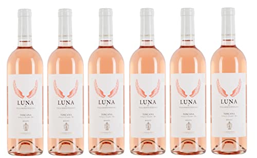 6x 0,75l - Villa Santo Stefano - Luna - Rosato - Toscana I.G.P. - Italien - Rosé-Wein trocken von Villa Santo Stefano