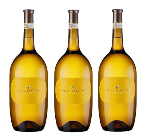 3x 1,5l - 2023er - Villa Sparina - Gavi di Gavi D.O.C.G. - MAGNUM - Piemonte - Italien - Weißwein trocken von Villa Sparina