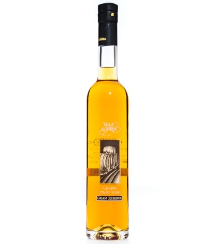 Villa de Varda Grappa Pinot Nero Riserva Mezzolitro / 40% Vol. / 0,5 Liter-Flasche von Villa de Varda