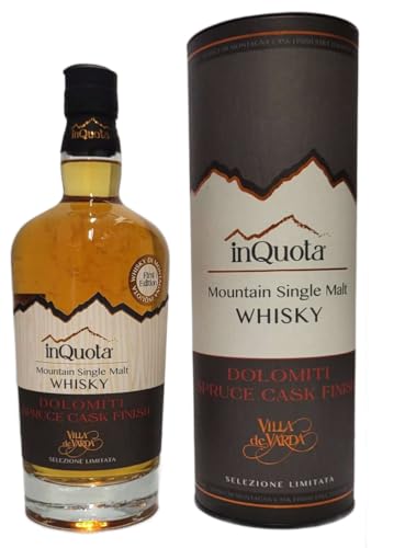 Villa de Varda InQuota Mountain Whisky Dolomiti Spruce Cask Finish 0,7 Liter 47,6% Vol. von Villa de Varda
