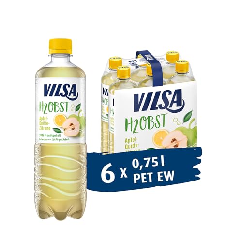 VILSA H2Obst Apfel-Quitte-Zitrone, 6 x 0,75 l PET von Vilsa