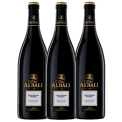 Felix Solis Vina Albali Gran Reserva de Familia 3 Jahre Fasslagerung 8 Jahre in der Flasche (3 x 0.75 l) von Vina Albali