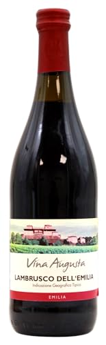 Vina Augusta Lambrusco Dell'Emilia Rotwein lieblich, (1 x 0.75 l) von Vina Augusta