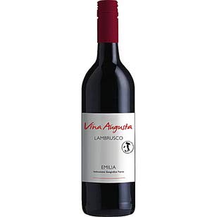 Vina Augusta Lambrusco Emilia Rotwein lieblich IGT, 6er Pack (6 x 0.75 l) von Vina Augusta