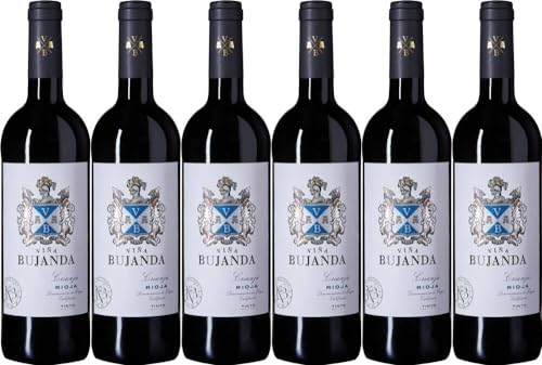 6x Viña Bujanda Crianza Rioja DOCa 2020 - Viña Bujanda - Martinez Bujanda, La Rioja - Rotwein von Viña Bujanda - Martinez Bujanda