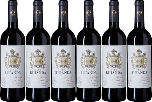 6x Viña Bujanda Reserva Rioja DOCa 2018 - Viña Bujanda - Martinez Bujanda, La Rioja - Rotwein von Viña Bujanda - Martinez Bujanda