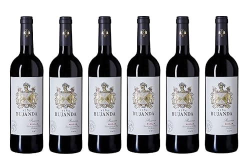 6x 0,75l - 2018er - Viña Bujanda - Reserva - Rioja D.O.Ca. - Spanien - Rotwein trocken von Viña Bujanda