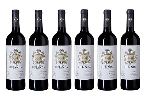 6x 0,75l - 2017er - Viña Bujanda - Reserva - Rioja D.O.Ca. - Spanien - Rotwein trocken von Viña Bujanda