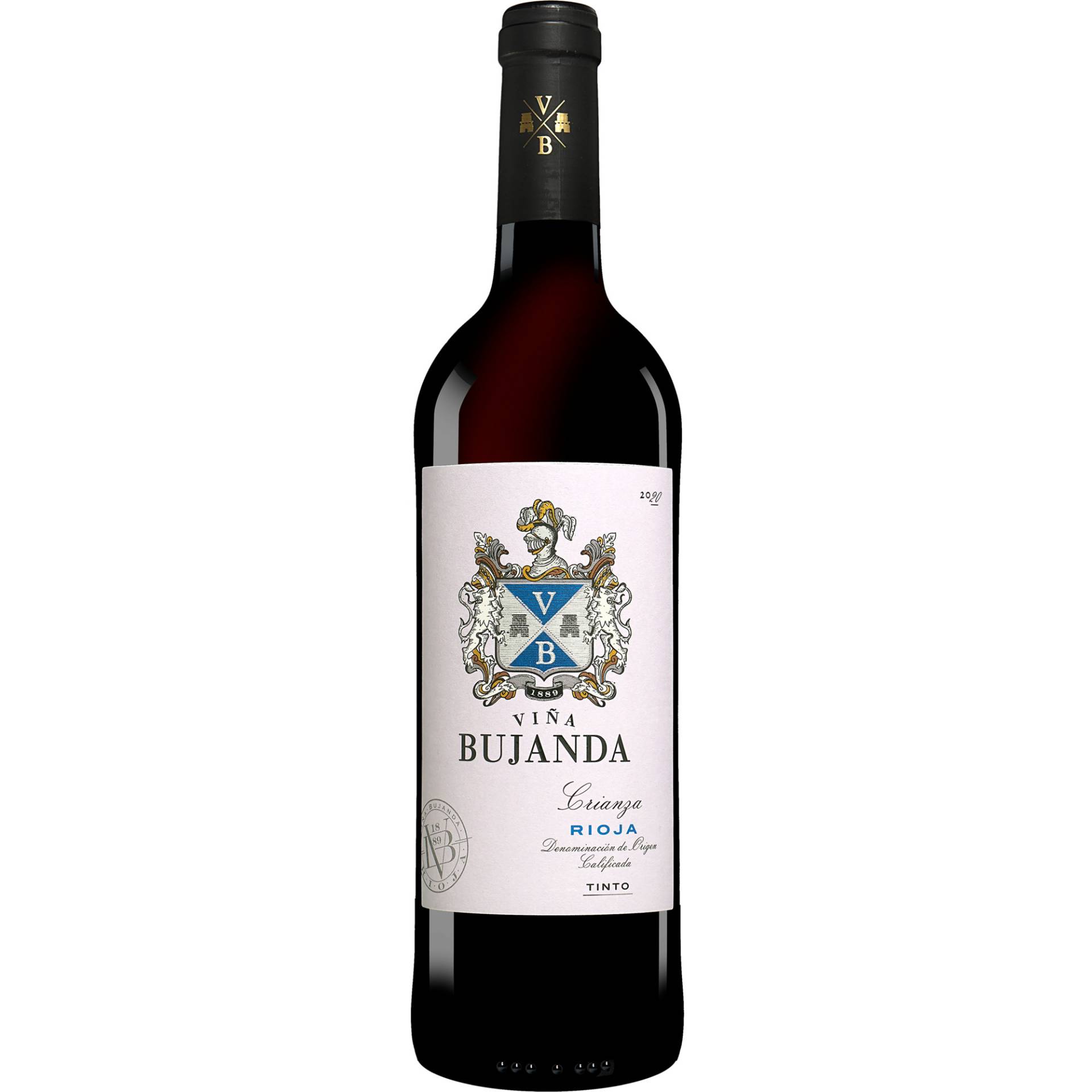 Viña Bujanda Crianza 2020  0.75L 13.5% Vol. Rotwein Trocken aus Spanien von Viña Bujanda