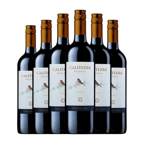 Vina Caliterra Carmenère Valle de Colchagua Reserve 75 cl Rotwein (Karton mit 6 Flaschen von 75 cl) von Vina Caliterra