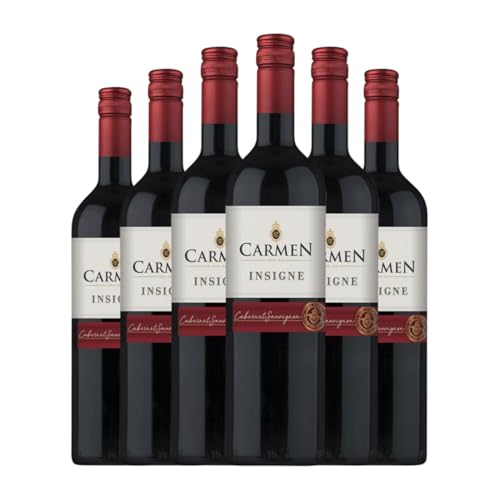 Viña Carmen Valle Central 75 cl Rotwein (Karton mit 6 Flaschen von 75 cl) von Viña Carmen