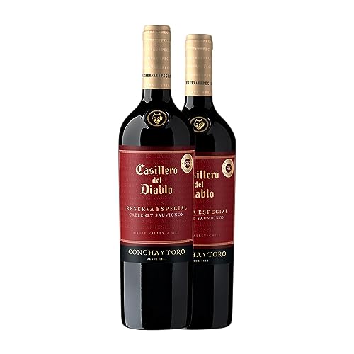 Concha y Toro Casillero del Diablo Especial Cabernet Sauvignon Valle del Maule Reserve 75 cl (Schachtel mit 2 Flaschen von 75 cl) von Viña Concha y Toro