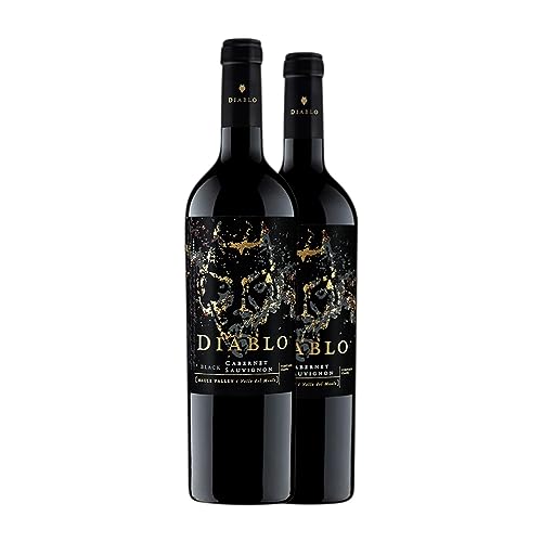 Concha y Toro Diablo Black Cabernet Sauvignon Valle del Maule 75 cl (Schachtel mit 2 Flaschen von 75 cl) von Viña Concha y Toro