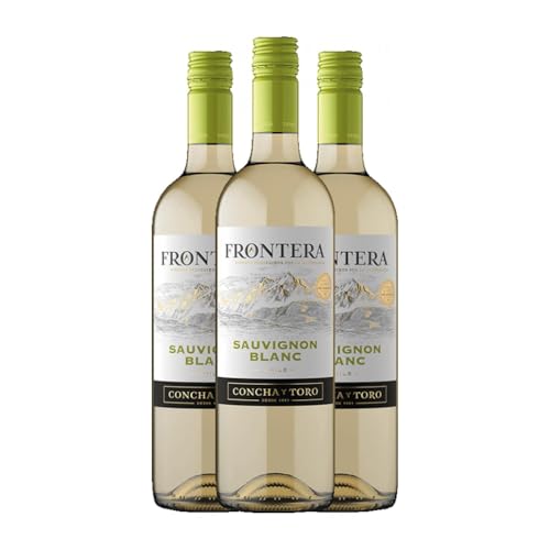 Concha y Toro Frontera Sauvignon Weiß Valle Central Magnum-Flasche 1,5 L Weißwein (Karton mit 3 Magnum-Flasche von 1,5 L) von Viña Concha y Toro