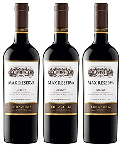 Vina Errazuriz Max Reserva Merlot Cuvée 2012/2013 (3 x 0.75 l) von Vina Errazuriz