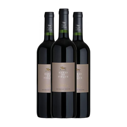 Viña Haras de Pirque Reserva de Propiedad Valle del Maipo Reserve 75 cl Rotwein (Karton mit 3 Flaschen von 75 cl) von Viña Haras de Pirque