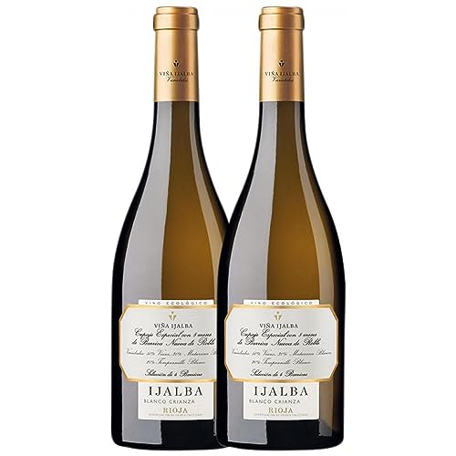 Viña Ijalba Blanco Rioja Alterung 75 cl (Schachtel mit 2 Flaschen von 75 cl) von Viña Ijalba