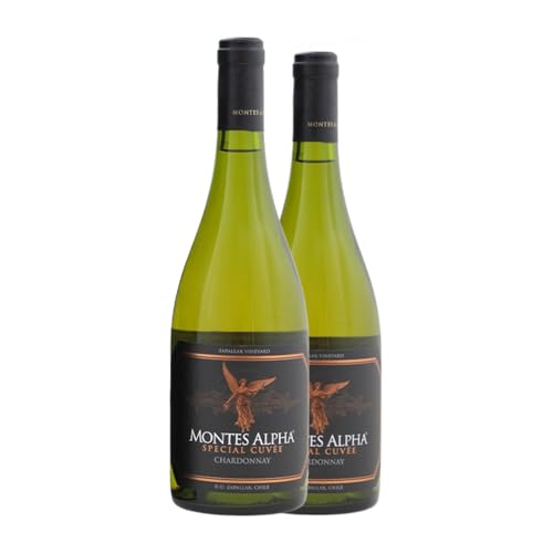 Viña Montes Alpha Special Cuvée Chardonnay Valle de Leyda 75 cl Weißwein (Karton mit 2 Flaschen von 75 cl) von Viña Montes