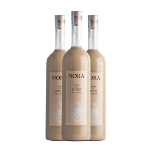 Cremelikör Viña Nora 70 cl (Karton mit 3 Flaschen von 70 cl) von Viña Nora