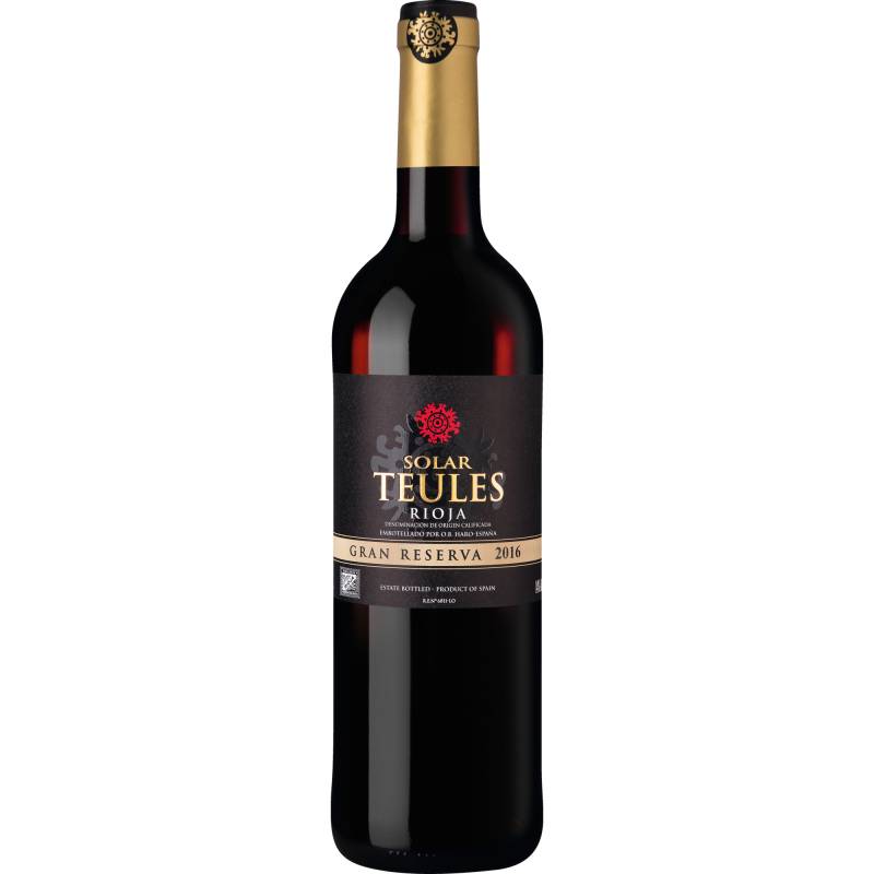 Solar Teules Rioja Gran Reserva, Rioja DOCa, Rioja, 2016, Rotwein von Viña Olabarri S.A. Haro, España