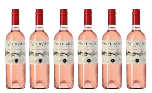 6x 0,75l - 2023er - Viña Valdivieso - Cabernet Sauvignon Rosé - Valle Central D.O. - Chile - Rosé-Wein trocken von Viña Valdivieso