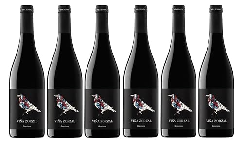 6x 0,75l - 2021er - Vina Zorzal - Graciano - Navarra D.O.P. - Spanien - Rotwein trocken von Vina Zorzal