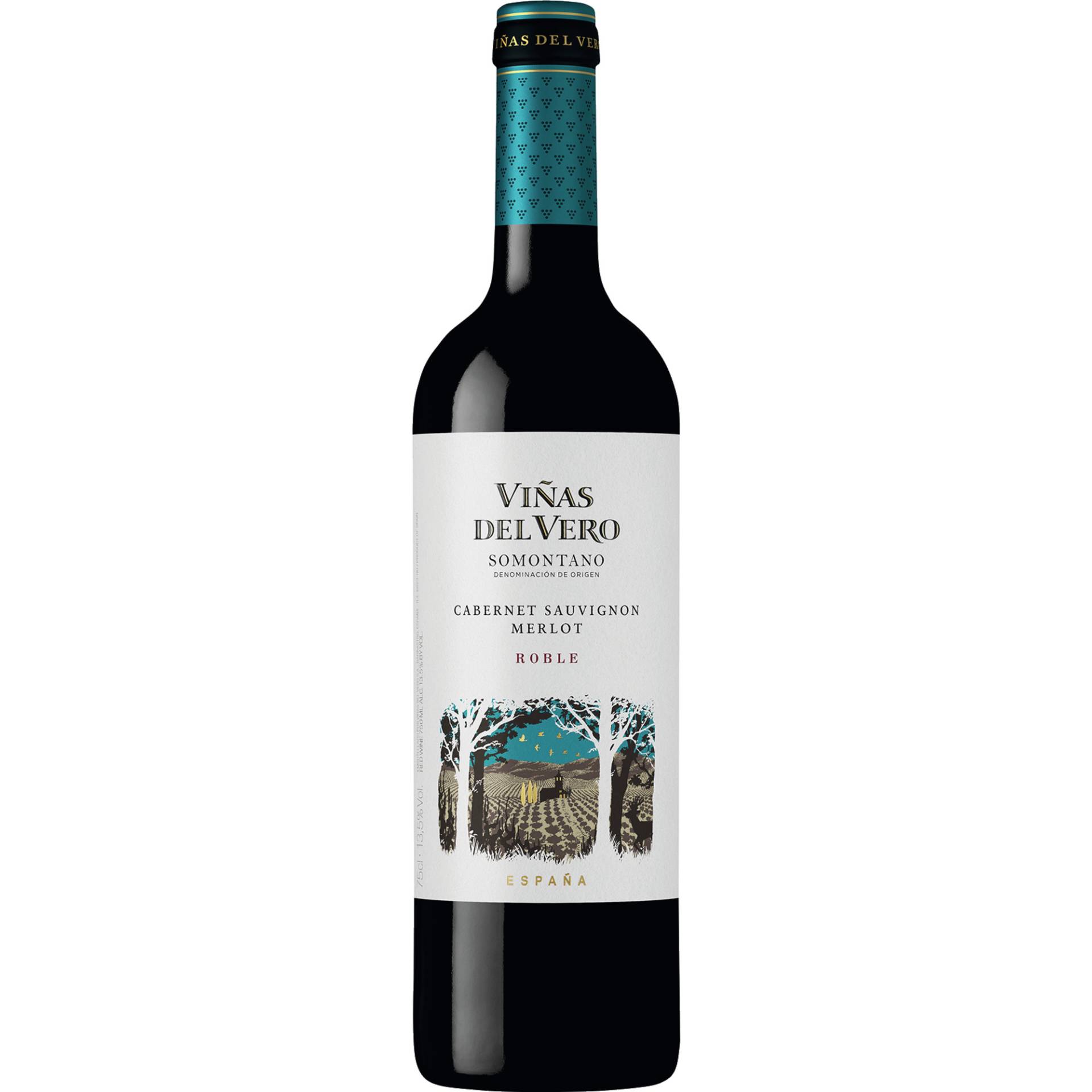 Vinas del Vero Cabernet Sauvignon Merlot, Somontano DO, Somontano, 2023, Rotwein von Vinas del Vero,22300,Barbastro,Spanien