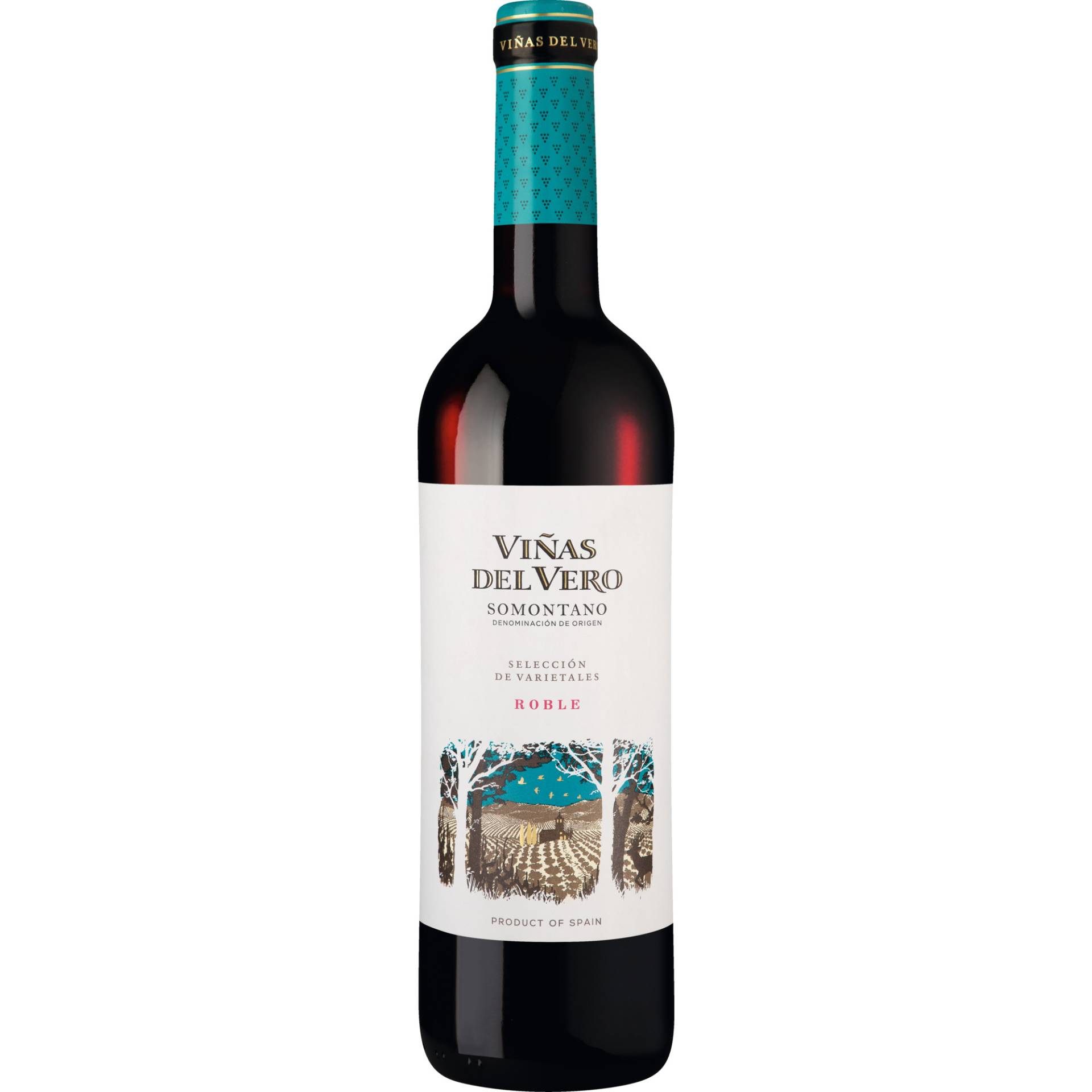 Viñas del Vero Cabernet/Merlot, Somontano DO, Somontano, 2022, Rotwein von Viñas del Vero SA, RE 6523-Hu, 22300 Barbastro, Spain