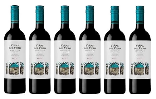 6x 0,75l - 2022er - Viñas del Vero - Roble - Cabernet Sauvignon & Merlot - Somontano D.O.P. - Spanien - Rotwein trocken von Vinas del Vero