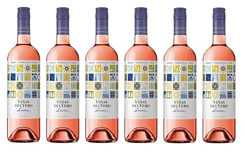 6x 0,75l - 2023er - Viñas del Vero - Luces - Rosado - Somontano D.O.P. - Spanien - Rosé-Wein trocken von Vinas del Vero