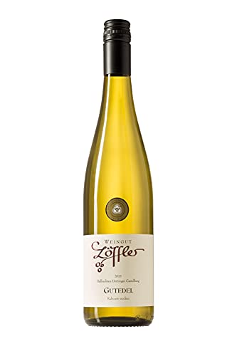 Weingut Löffler, Gutedel Kabinett trocken 0,75 l - 11,5% Vol. Alc. - Frisch, fruchtig, vollmundig - Ein badischer Frühlings- und Sommerwein mit lebendigem Abgang von Vincent Becker