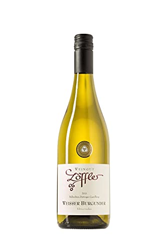 Weingut Löffler, Weißburgunder Edition trocken 0,75 l - 12% Vol. Alc. - Fruchtige Aromen der Grapefruit und Litschi - unverwechselbares Aroma von Vincent Becker