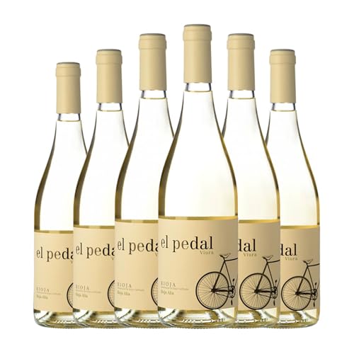 Hernáiz El Pedal Blanco Viura Rioja 75 cl (Schachtel mit 6 Flaschen von 75 cl) von Viñedos Hermanos Hernáiz