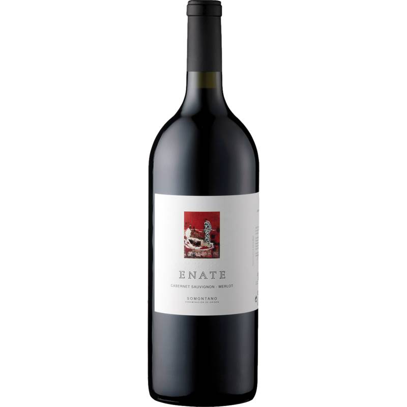 Enate Cabernet Sauvignon Merlot, Somontano DO, Magnum, Aragonien, 2020, Rotwein von Viñedos y Crianzas del Alto Aragón S.A. ,   ES 22314 Salas Bajas