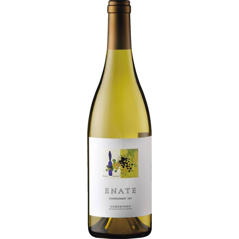 Enate Chardonnay 234, Somontano DO, Somontano, 2023, Weißwein von Viñedos y Crianzas del Alto Aragón S.A. ,   ES 22314 Salas Bajas