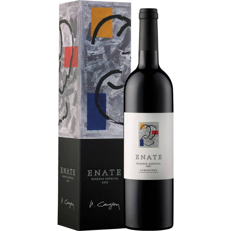 Enate Reserva Especial, Somontano DO, Aragonien, 2005, Rotwein von Viñedos y Crianzas del Alto Aragón S.A. ,   ES 22314 Salas Bajas