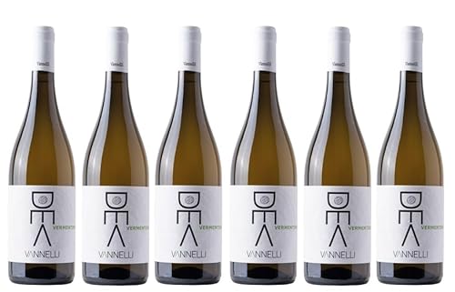 6x 0,75l - 2023er - Vannelli - Vermentino - Lazio I.G.P. - Latium - Italien - Weißwein trocken von Vini Vannelli